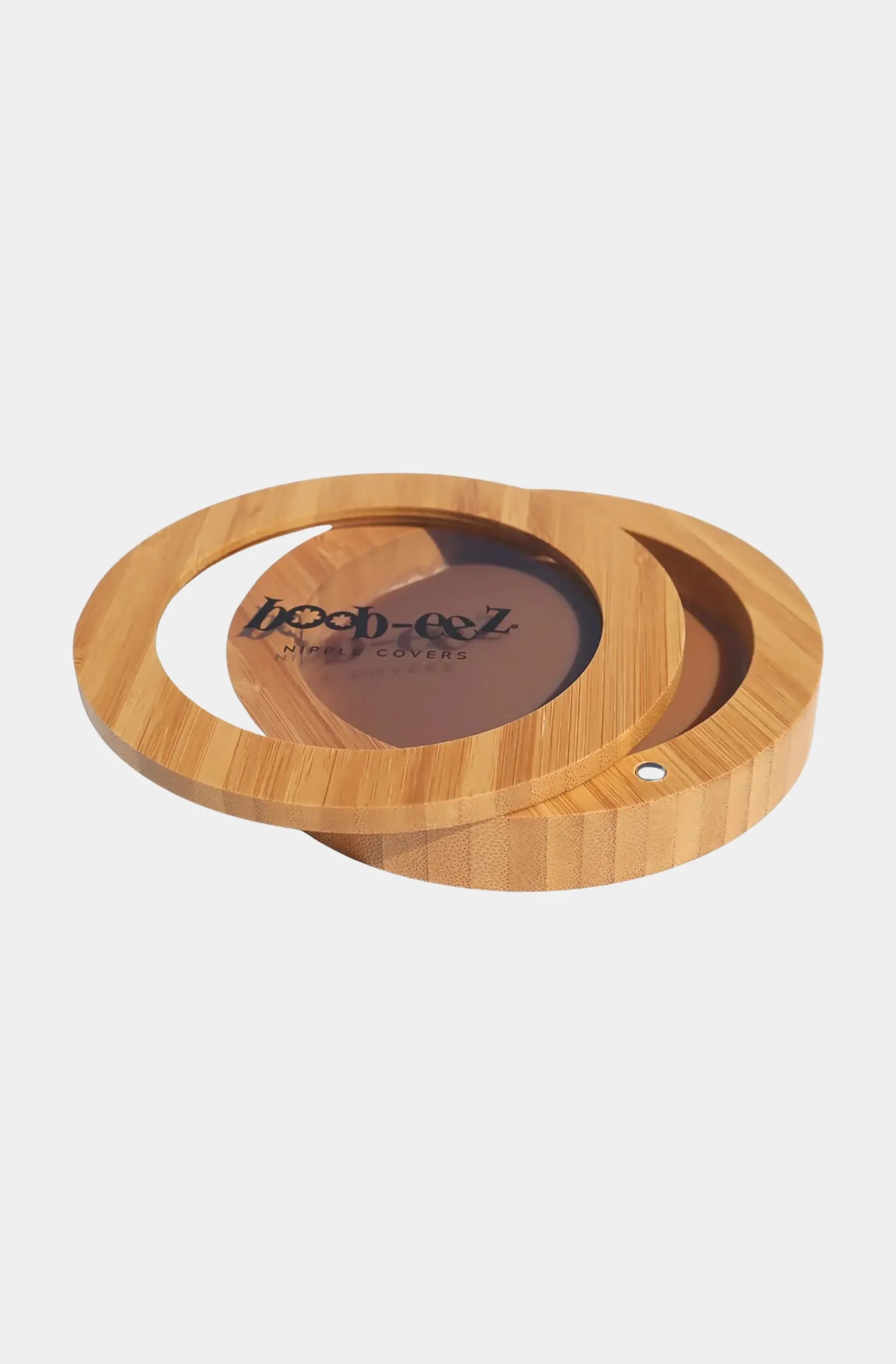 Bamboo carrying case for Luxe Combo Nipple Covers